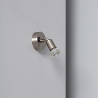 Edit Oasis Single Wall Spotlight - Aluminium