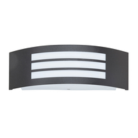 Edit Roma Outdoor Flush Wall Light - Matt Black