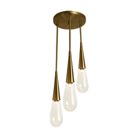 Edit Trinket 3 Light Cascade Ceiling Pendant - Clear Glass