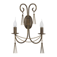 Edit Twine 2 Arm Wall Light - Bronze