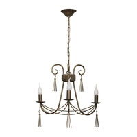 Edit Twine 3 Light Chandelier - Bronze