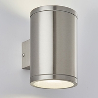 Endon Coastal Nio LED Outdoor Up & Down Wall Light - Stainless Steel