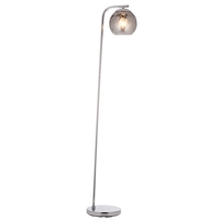Endon Dimple Floor Lamp - Chrome
