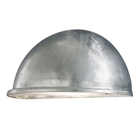 Konstsmide Torino Large Outdoor Wall Washer Light - Galvanised Steel