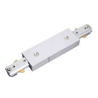 Robus 1 Circuit Track Straight Connector - White