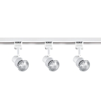 Robus Madison 1 Circuit Track Light Kit - White - 3 Lights