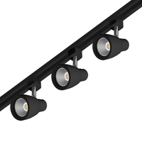 Robus Troy LED 1 Circuit Track Light Kit - Black - 3 Lights