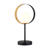 Searchlight Orbital Table Lamp - Matt Black
