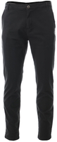 Aces Couture Black Slim Fit Chino Trousers