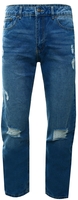 Aces Couture Stonewash Ce1798 Ripped Denim Jean