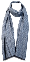 Alex & Turner Black Knitted Scarf