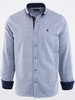 Alex & Turner Chambray Pattern Print Shirt