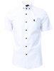 Alex & Turner White Short Sleeve Button Shirt