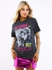 Amplified Charcoal Blondie Tour 77 T-Shirt