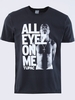 Amplified Charcoal Tupac All Eyez On Me Tee