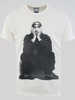 Amplified Vintage White Tupac Shakur - Contemplation Printed Tee