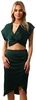 Aqua / Scarab Ruby Cropped Sleeveless Top