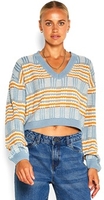 Ashley Blue Einstein Multi-Coloured Knitted Pullover