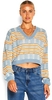 Ashley Blue Einstein Multi-Coloured Knitted Pullover