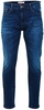 Aspen Dark Blue Stretch Ryan Relaxed Striaght Leg Jeans