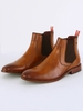 Base London Tan Scout Washed Chelsea Boots