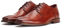 Base London Washed Tan Marley Lace Up Brogue Shoe