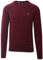 Burgandy Knitted Jumper