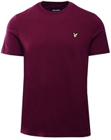 Burgandy Plain T-Shirt