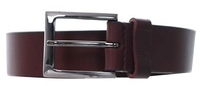 Burgandy Westside Buckle Belt