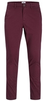 Burgundy / Port Royale Marco Bowie Slim Fit Chinos