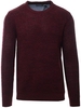 Burgundy Knit Crew Neck Jumper