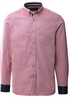 Burgundy Long Sleeve Oxford Shirt