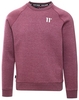 Burgundy Marl Core Crew Sweatshirt
