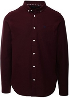 Burgundy Pompeii Button Shirt