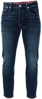 Byrom Dark Blue Conor Taper Jeans