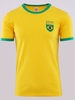 Dv8 Yellow / Green Brazil Ringer T-Shirt