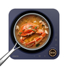 Ciarra Portable Single 30cm Dark Blue Induction Hob 2000W with 4H Timer 13 Amp Plug