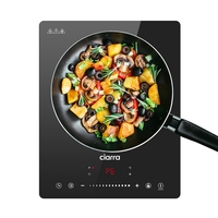 Ciarra Single Induction Hob 2000W with Timer Function & Touch Control