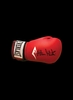 Alan Minter signed boxing glove - Framed + £95.00
