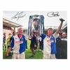 Alan Shearer & Chris Sutton dual signed Blackburn Rovers photo