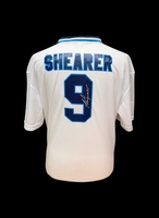 Alan Shearer signed England Euro 96 shirt - Unframed + £0.00