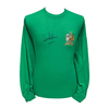 Alex Stepney signed 1968 European Cup Final retro shirt.