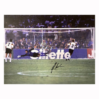 Andreas Brehme signed 1990 World Cup Final photo