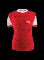 Arsenal 1971 Double Winners shirt signed by 12 - Framed + £95.00
