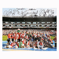 Arsenal Invincibles photo signed by 14