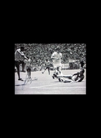 Jairzinho signed 1970 Brazil v England photo - Premium Framing + £45.00