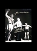 Jake La Motta Raging Bull signed 16x20 rare inscription photo - Unframed + £0.00