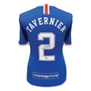 James Tavernier signed Rangers Champions 55 2 shirt