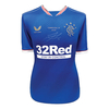 James Tavernier signed Rangers Champions 55 shirt