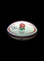 Jason Robinson signed England rugby ball - Unframed + £0.00